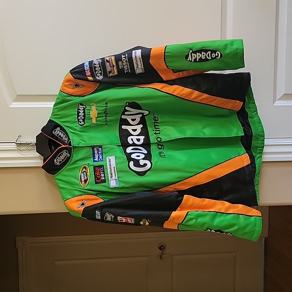 Danica Patrick Nascar GoDaddy Coat Size Large